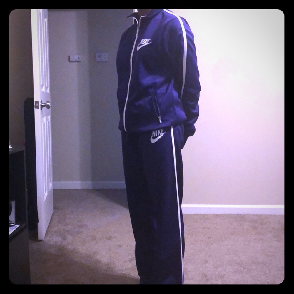 Nike purple sweatsuit